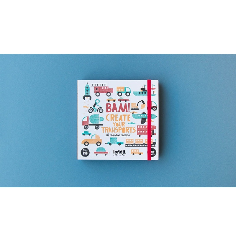 Bam! Transport Stamp Set