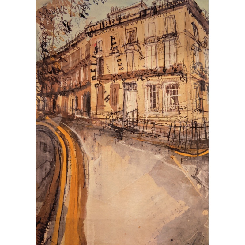 Towards the Crescent Card by Lucy Jones