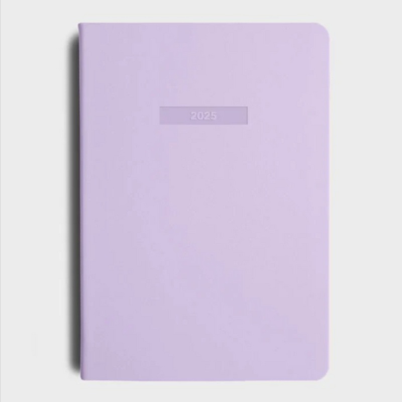 2025 MiGoals A5 Weekly Notes Diary Lilac