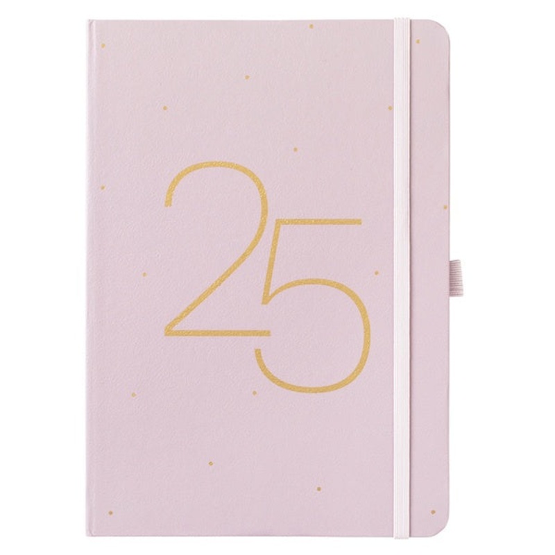 2025 A5 Week to View Pink