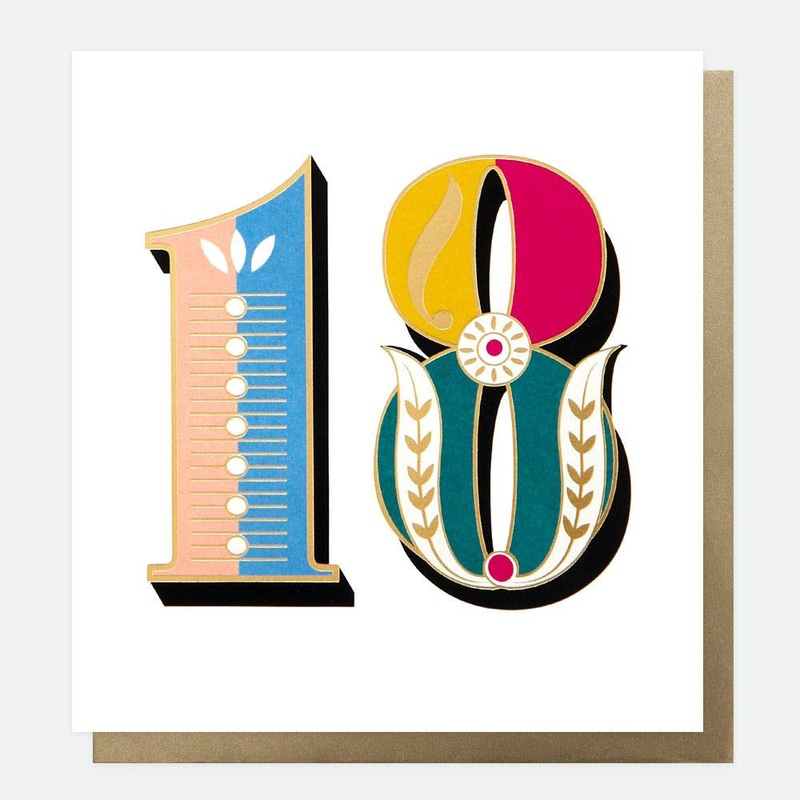 Age 18 Carnival Card