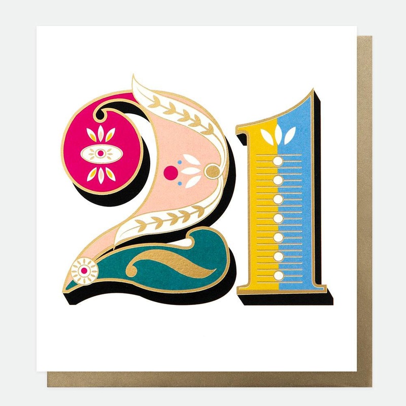Age 21 Carnival Card