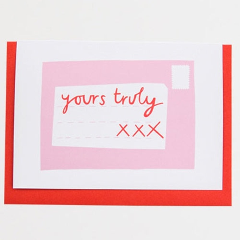 Yours Truly Card