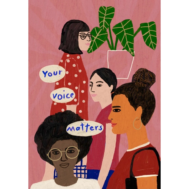 Your Voice Matters Card
