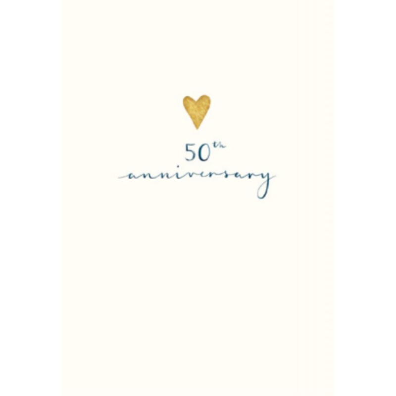 50th Anniversary Card