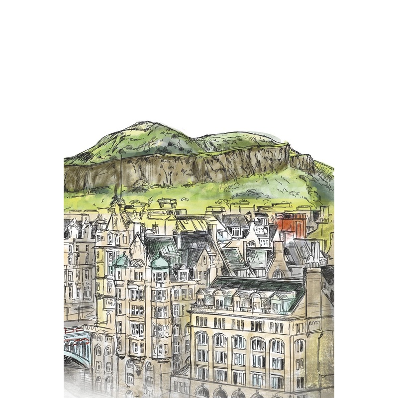 Arthur's Seat & The Crags Card