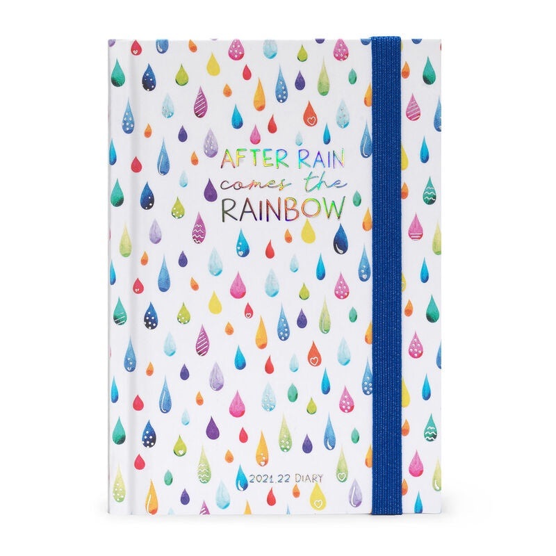 2021/2022  Small Daily Diary - Raindrops