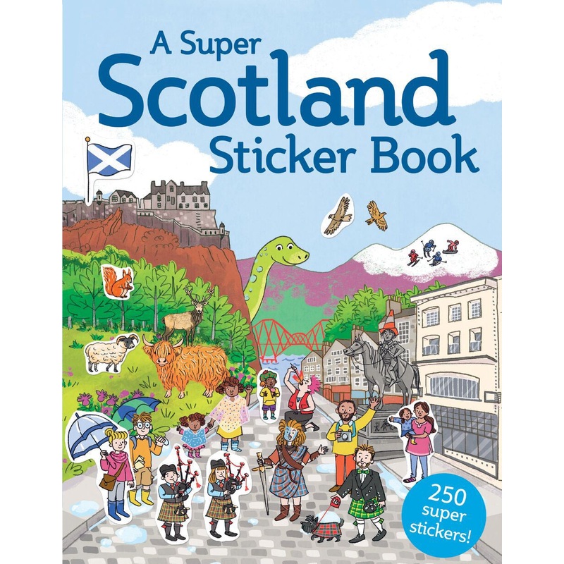 A Super Scotland Sticker Book