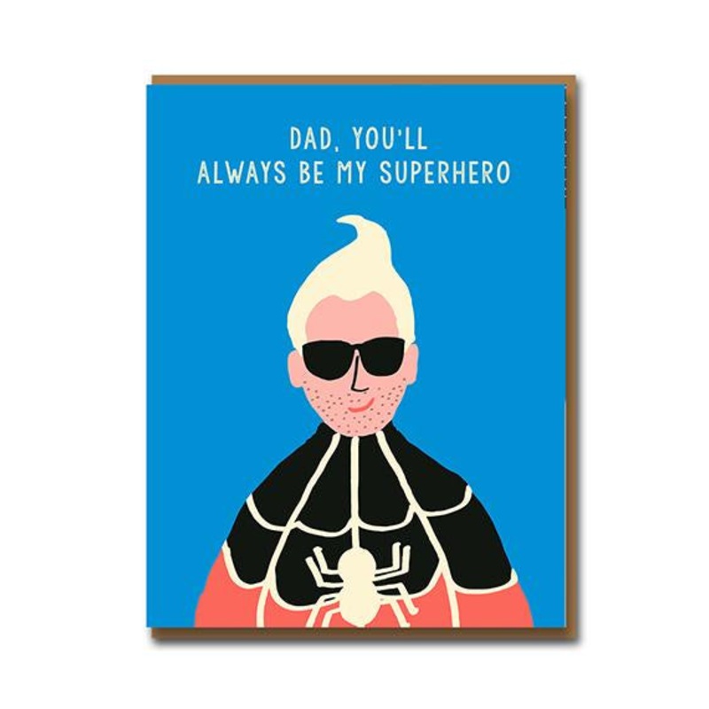 Always Be My Superhero Card