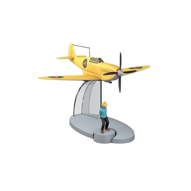 Tintin The Emir's Yellow Spy Plane From The Land of Black Gold