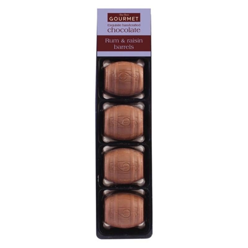 Rum And Raisin Chocolate Barrels