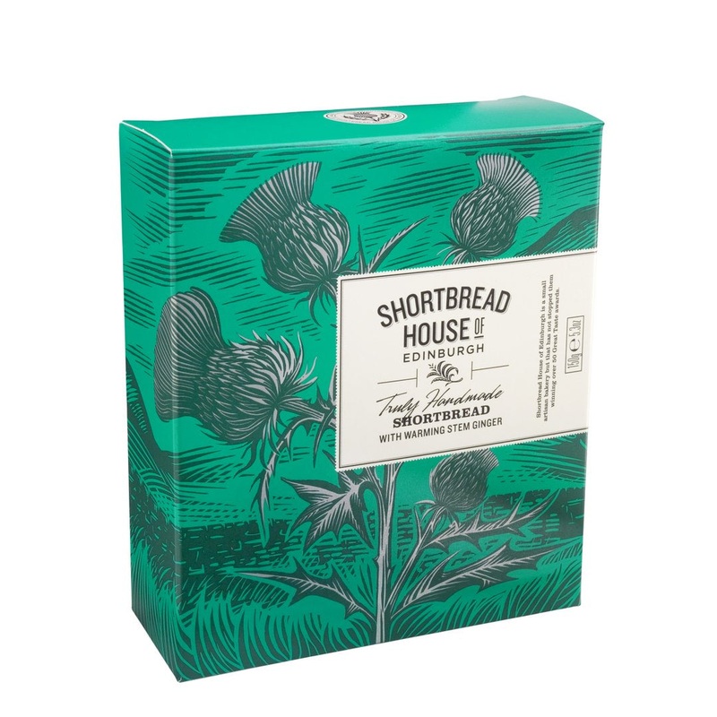 Shortbread with Stem Ginger 150g