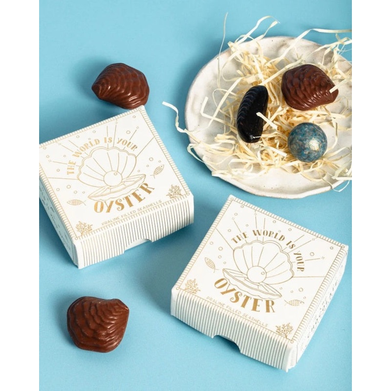 The World Is Your Chocolate Oyster 80g