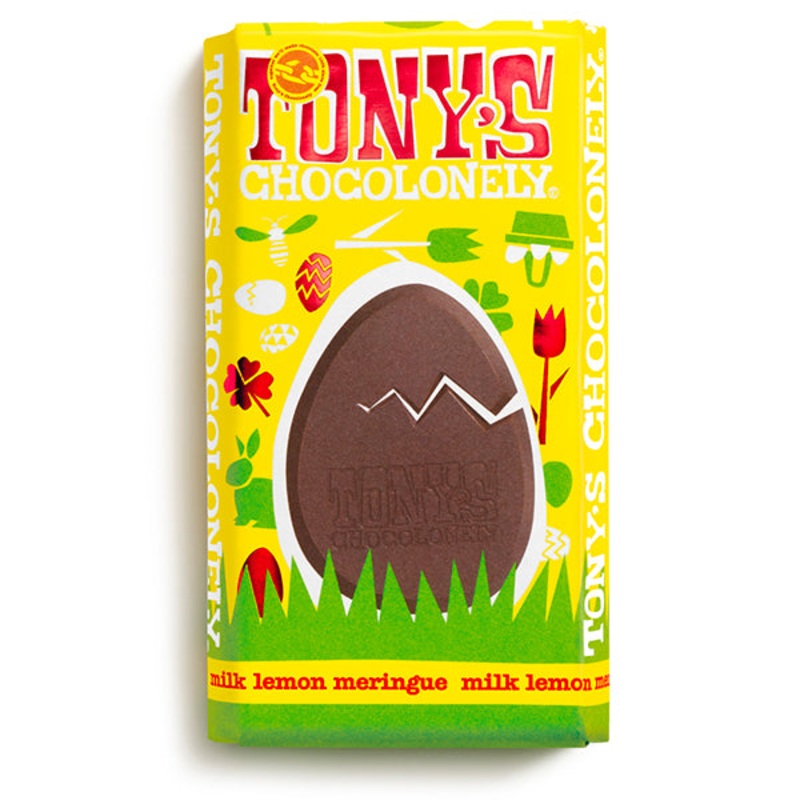 Tony's Chocolonely Lemon Meringue Easter Bar