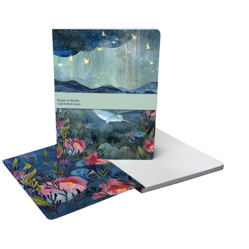 Dreamland Narwhal Large Notebook