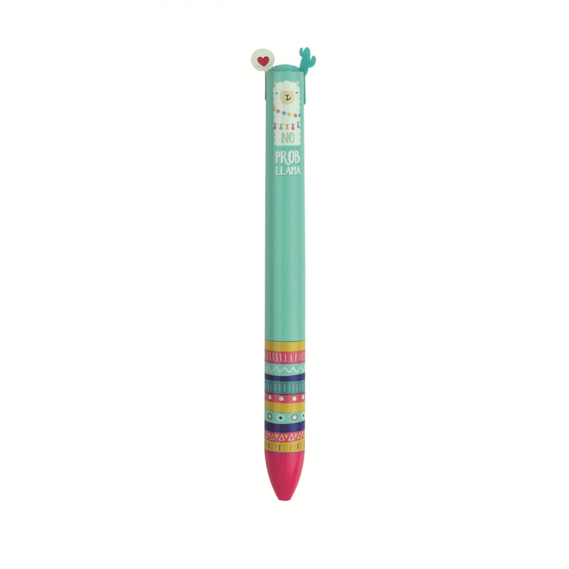 Llama Click&Clack Two  Colour Pen