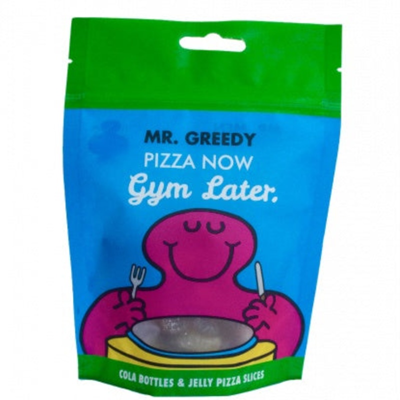 Mr Greedy Jelly Pizza Slices And Jelly Cola Bottles Bag