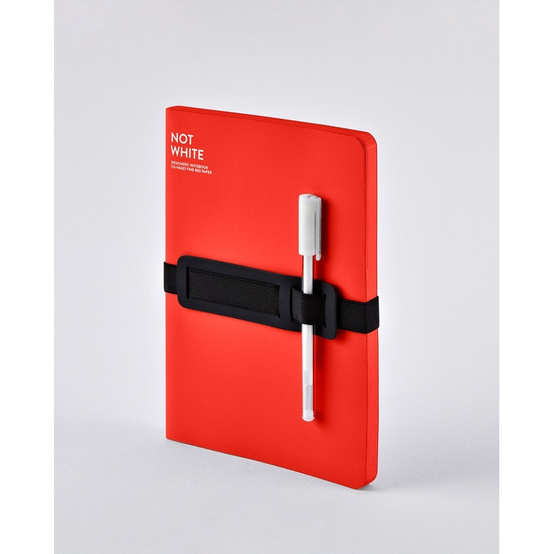 Nuuna - Not White L Light Red Notebook