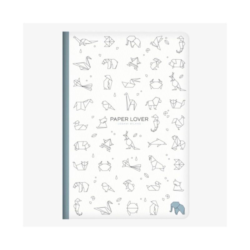 Paper Lover Origami Medium Lined Notebook