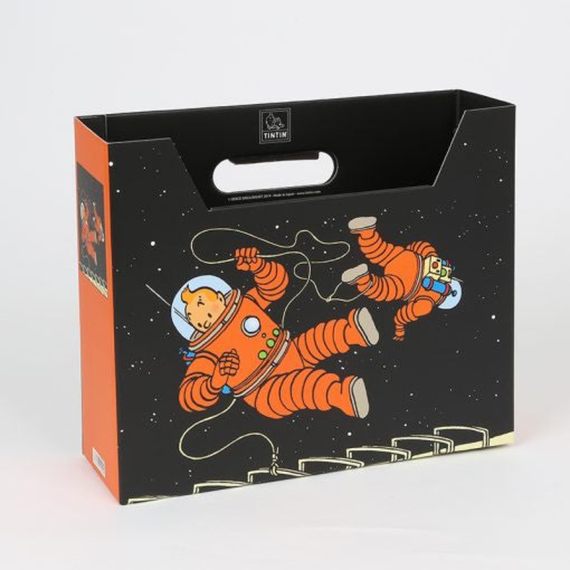 Tintin Explorers On The Moon Magazine Tidy