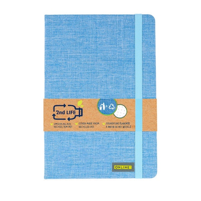 2nd Life A5 Blue Notebook