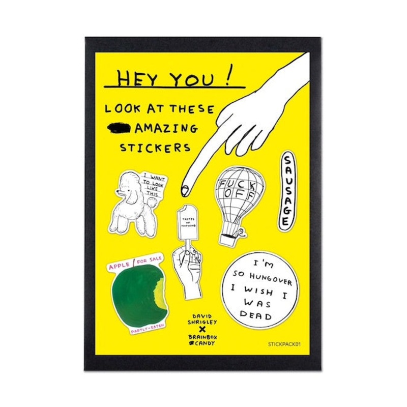 Hey You! Look At These Amazing Stickers Sticker Set