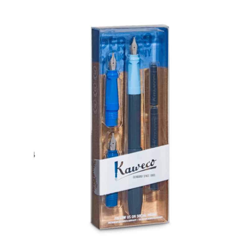 Kaweco Perkeo Blue Calligraphy Set