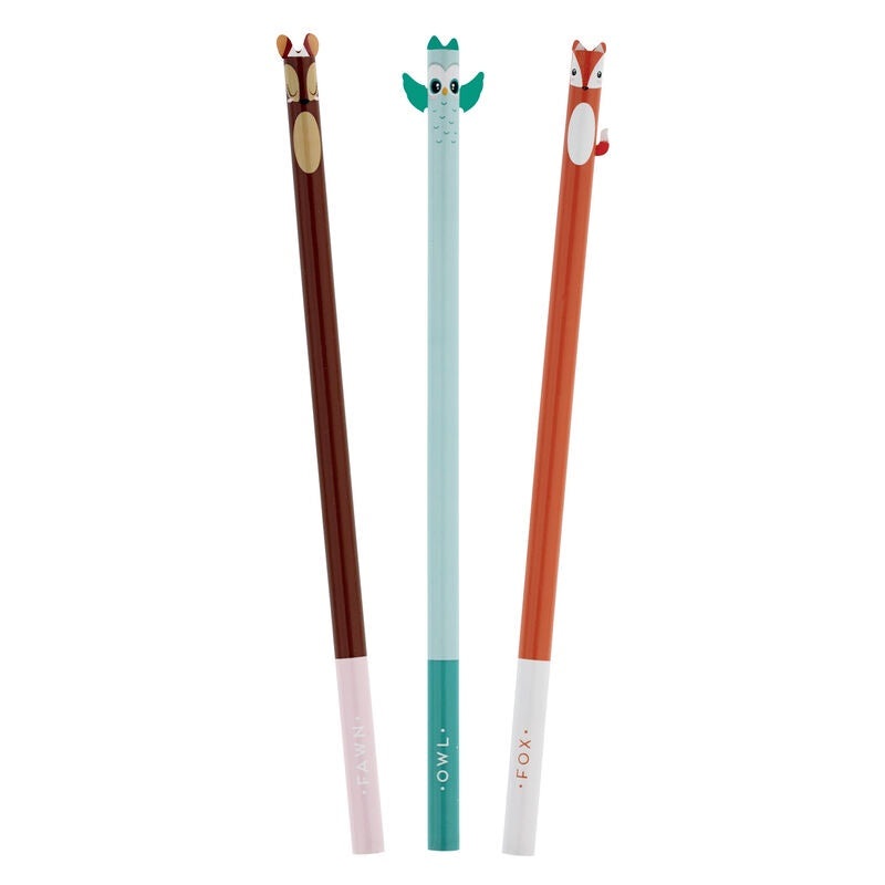 Little Woodland Friends Pencil Set