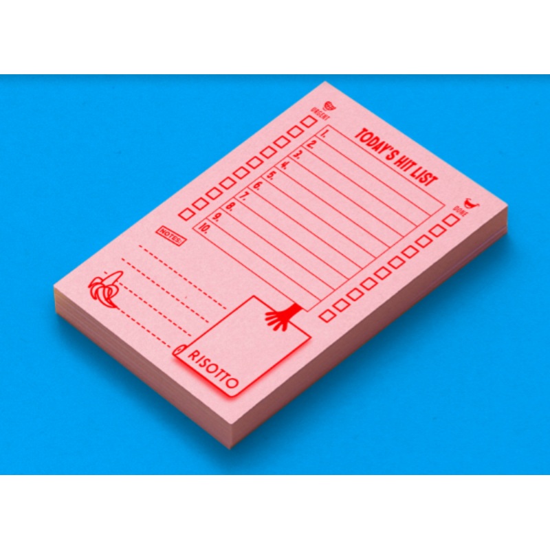 To Do List Pink Risograph