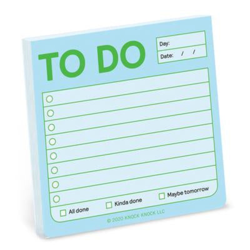 To Do Pastel Sticky Notes