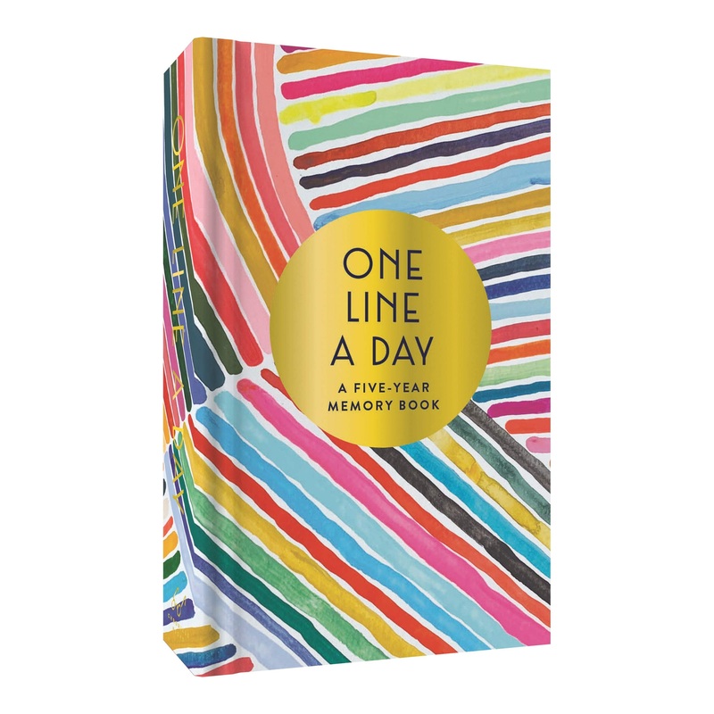 One Line A Day Rainbow Five Year Memory Book