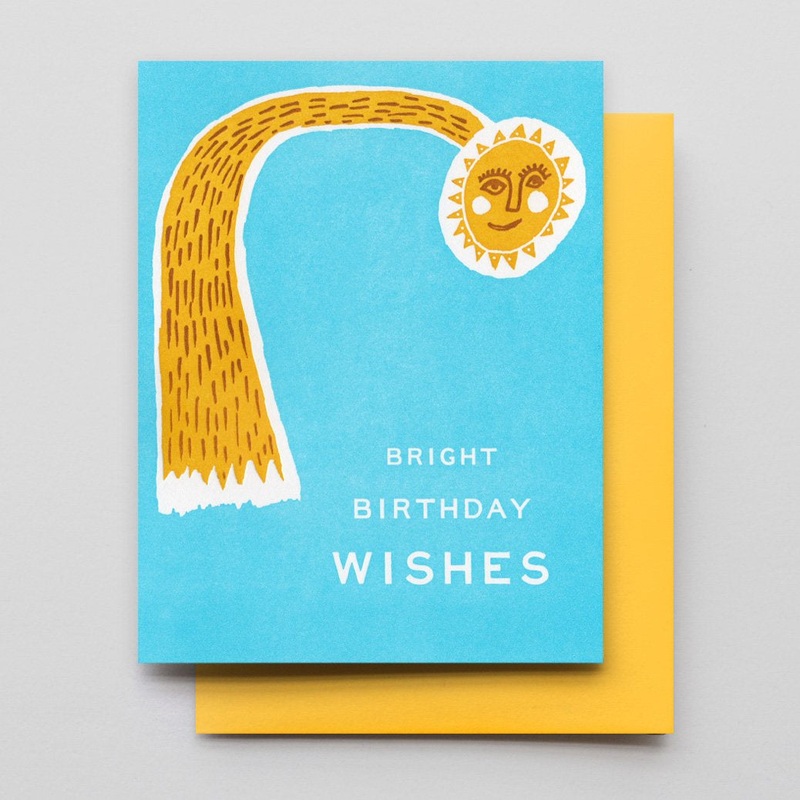Bright Birthday Wishes Card