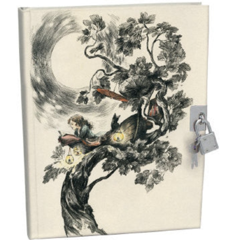 Elise Hurst Lockable Journal Girl in Tree