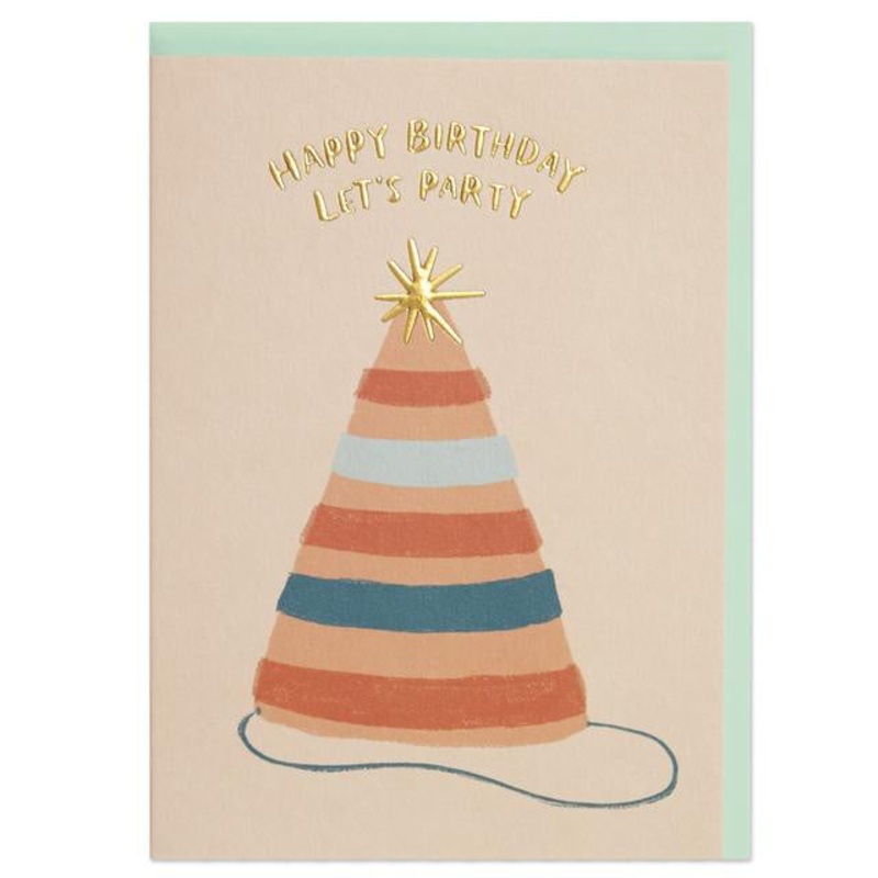Happy Birthday Lets Party Card