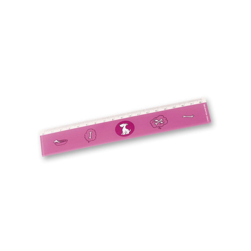 Ruler Snowy Pink