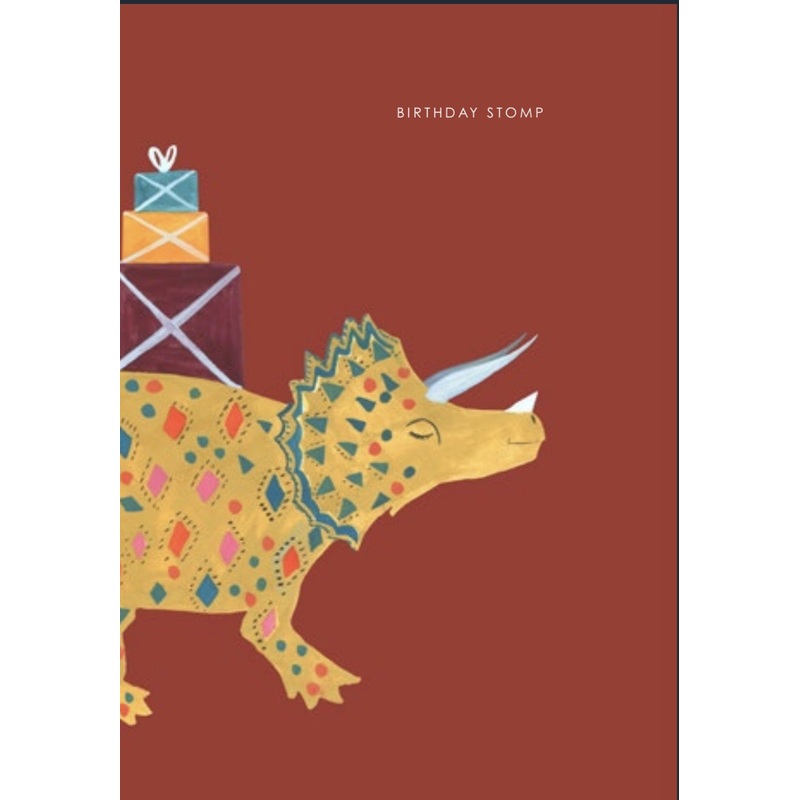 Birthday Stomp Card