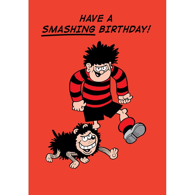 Have a Smashing Birthday Dennis the Menace Card