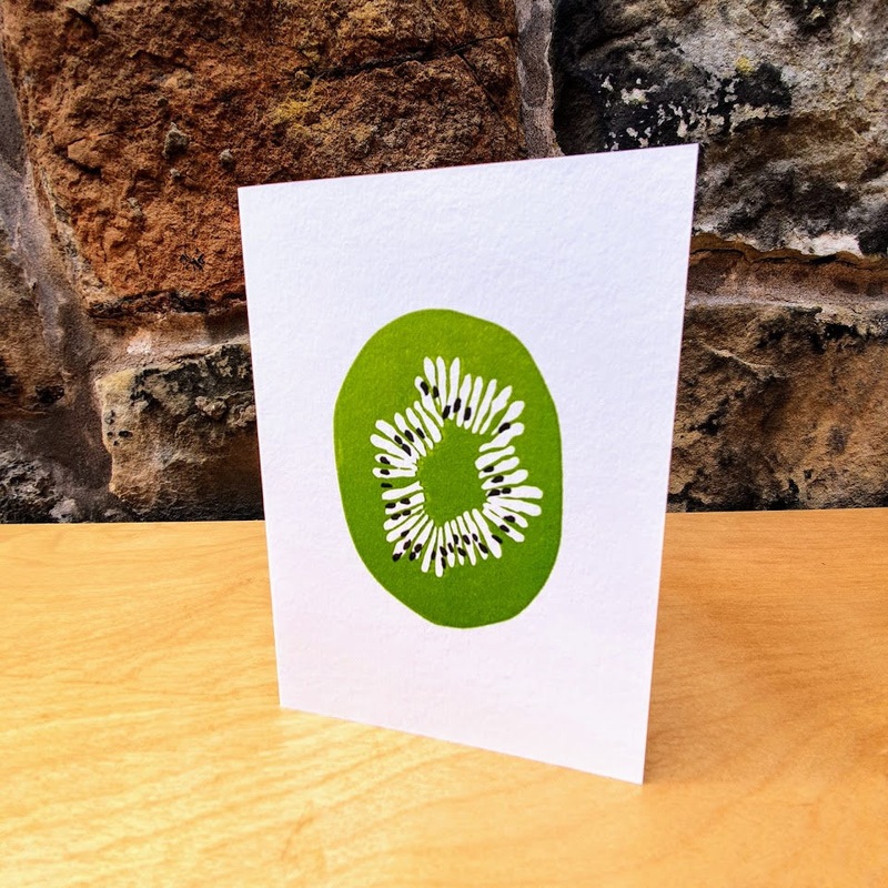 Kiwi Section Print Card
