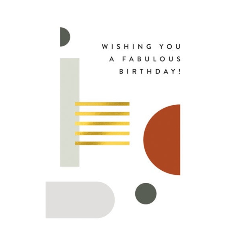 Fabulous Birthday Balance Card