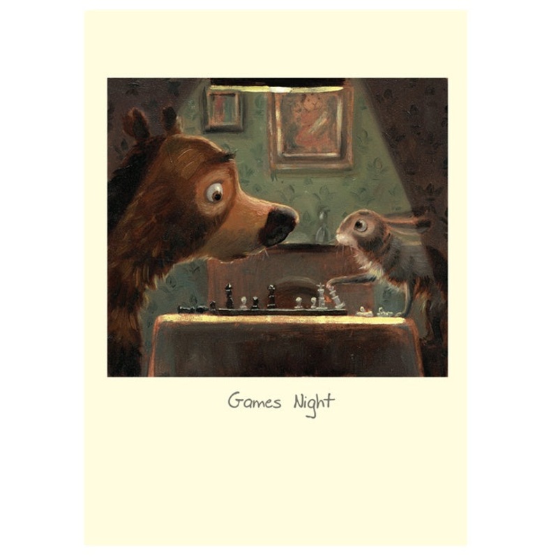 Games Night Card