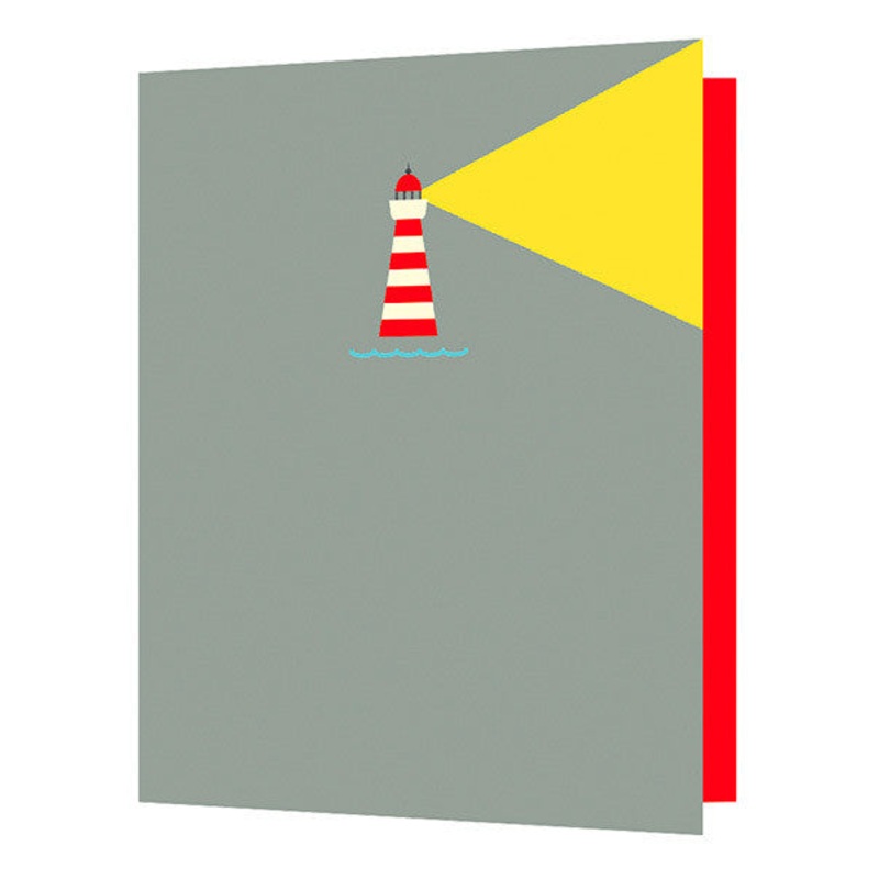 Lighthouse Cut-Out Card