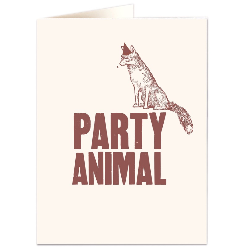 Party Animal Birthday Card