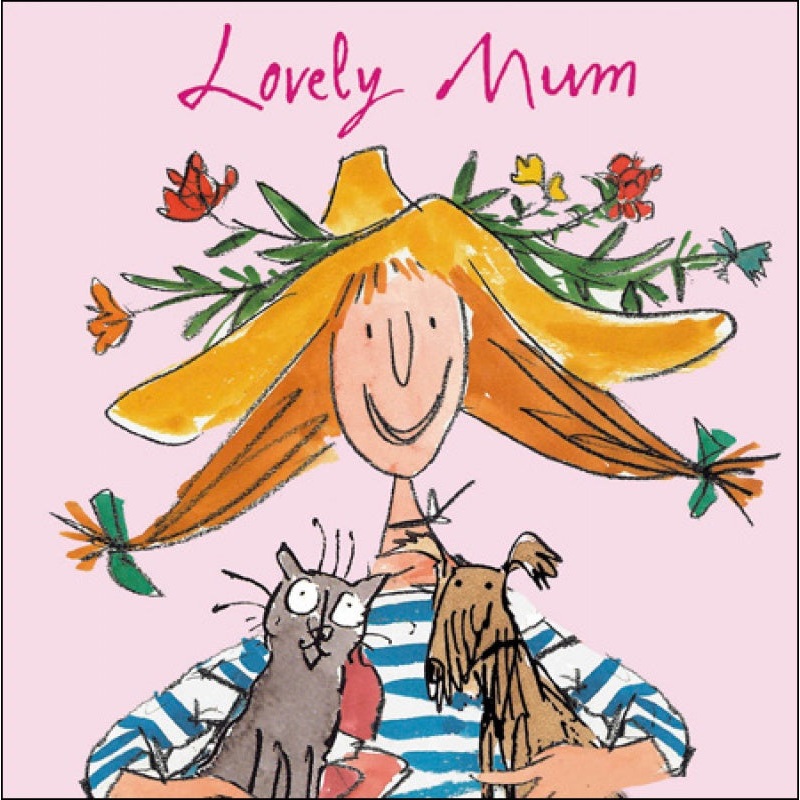 Quentin Blake Lovely Mum Mothers Day Card
