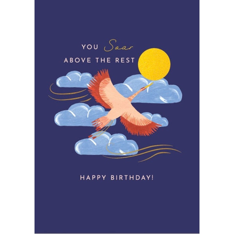 Soar Above The Rest Birthday Card