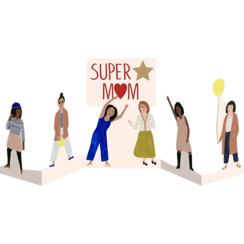 Super Mum Fold-Out Card