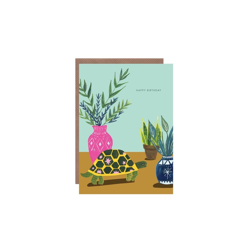 Tortoise Birthday Card