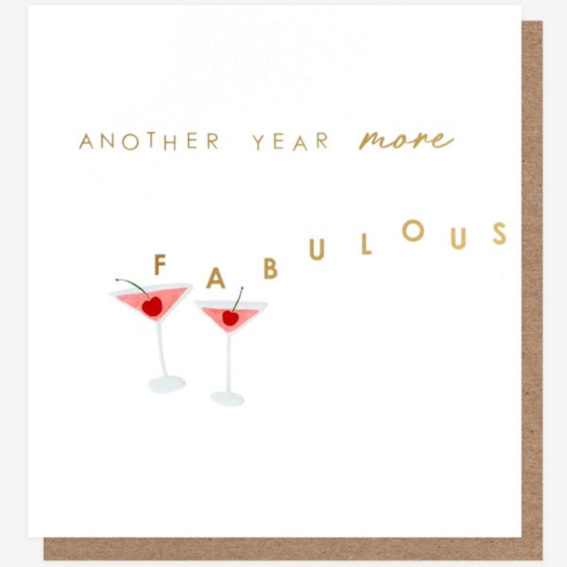 Another Year More Fabulous Card