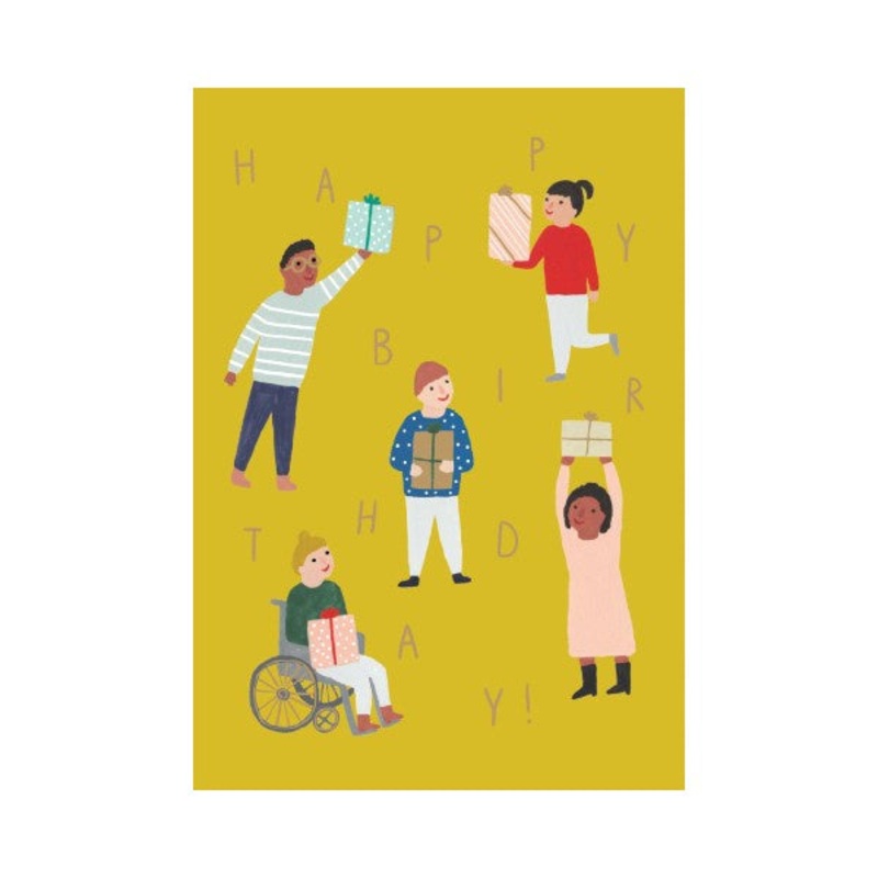 Happy Birthday People Card