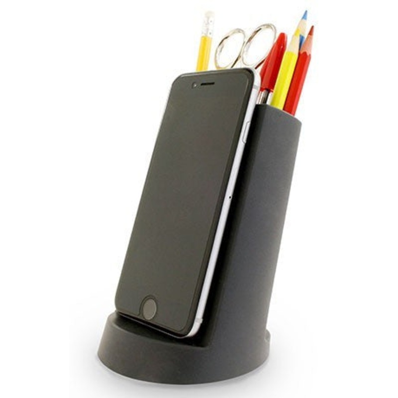 Lean Desk Tidy Black