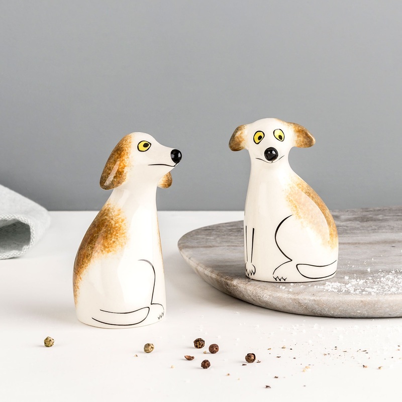 Scruffy Dog Salt & Pepper Shakers